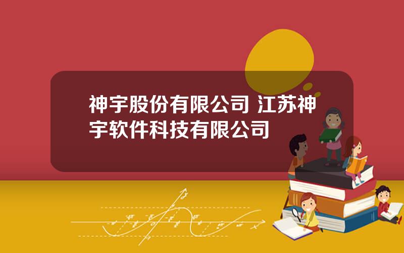 神宇股份有限公司 江苏神宇软件科技有限公司